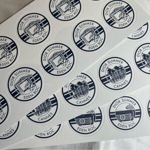 [CLEARANCE/Send Offers] Dior Summer Collection Stickers - Set of 30